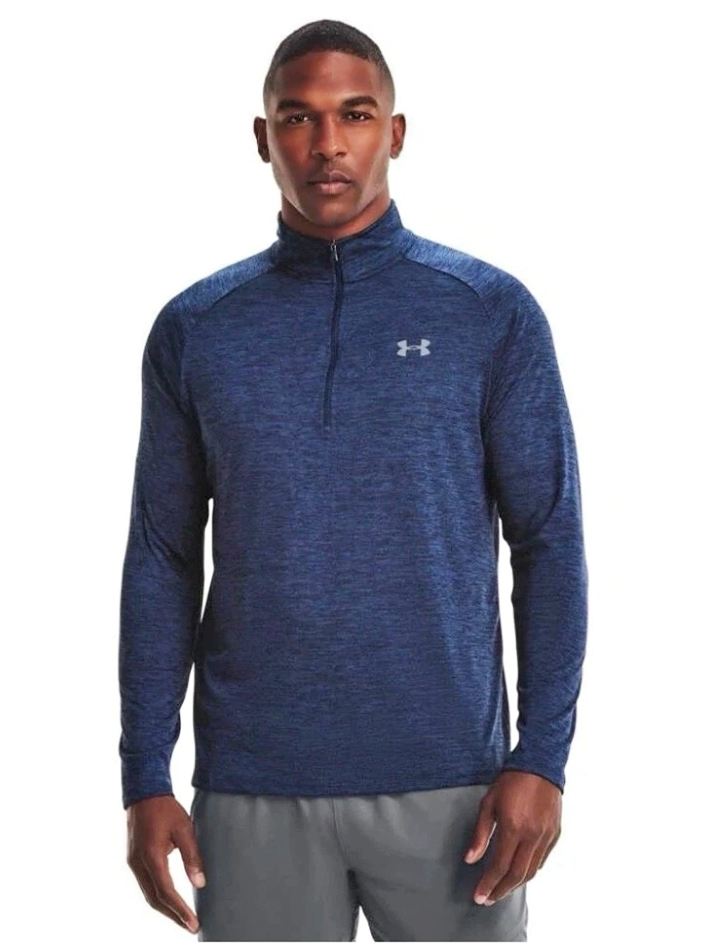 Under Armour Tech 2.0 1/2 Zip Men's pullover Blue NWT